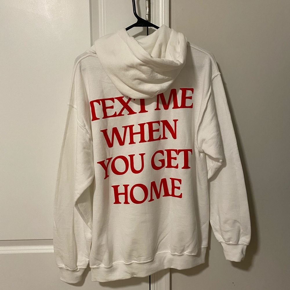 Lonely Ghost Text Me Hoodie